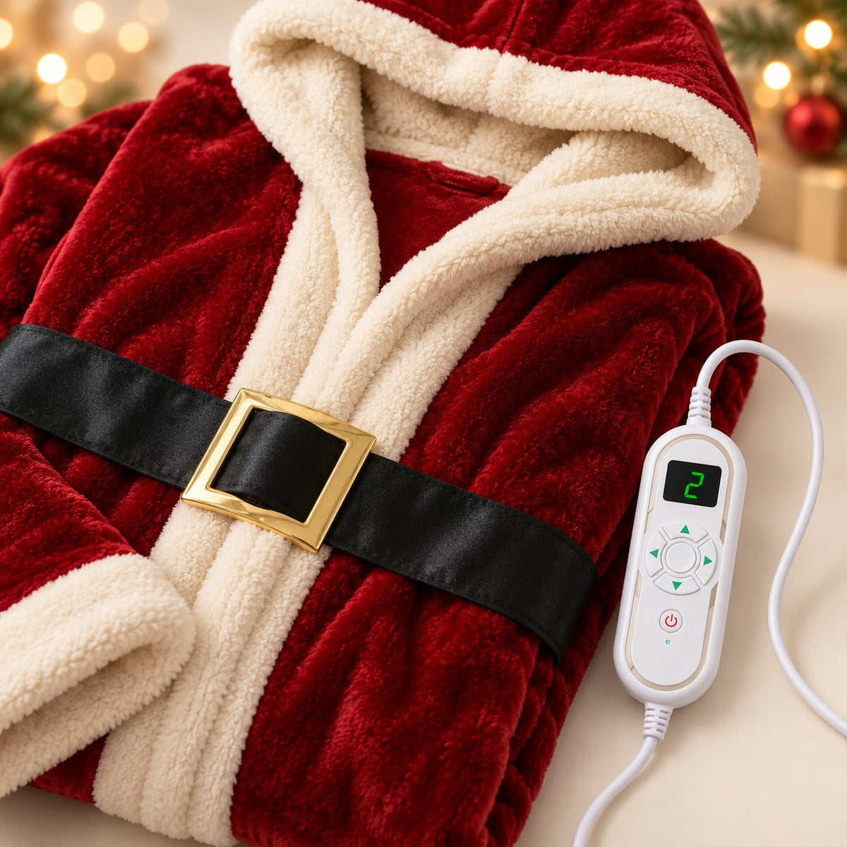 Velvet Hooded Holiday Cloak